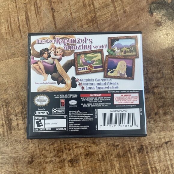 Tangled (Nintendo DS, 2010) ☆Complete☆Tested☆ - Picture 3 of 5